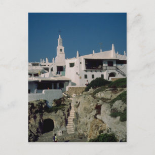 Binibeca Vell, Menorca, Spanje Briefkaart