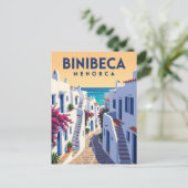 Binibeca Vell Spanje Briefkaart (Staand voorkant)