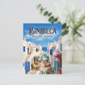 Binibeca Vell Spanje Briefkaart (Staand voorkant)