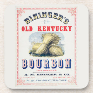 Bininger's Old Kentucky Bourbon 1849 Reserve. Bier Onderzetter