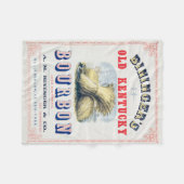 Bininger's Old Kentucky Bourbon 1849 Reserve. Fleece Deken (Voorkant (Horizontaal))