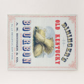 Bininger's Old Kentucky Bourbon 1849 Reserve. Legpuzzel (Horizontaal)