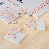 Bininger's Old Kentucky Bourbon 1849 Reserve. Legpuzzel (Zijkant)