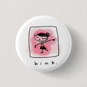 bink. ronde button 3,2 cm (Voorkant)