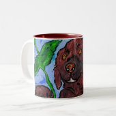 Binki's Dog Art Mok (Voorkant links)