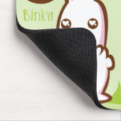 Binky Bunny Mousepad Muismat (Hoek)