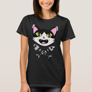 Binky en gekruiste visgraten t-shirt