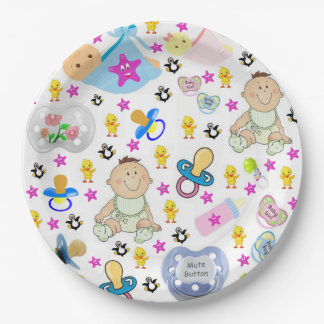 Binky Pacifier Paper Borden Papieren Bordje