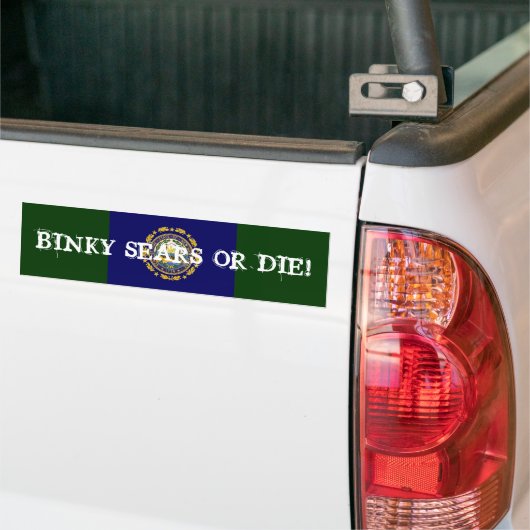 BINKY SEARS OF STERVEN! BUMPERSTICKER (Op Truck)