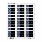 Binnen basische ondergrens etiket (Full Sheet)