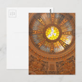Binnen-Berlijn-kathedraal (Berliner Dom) Briefkaart (Voorkant / Achterkant)
