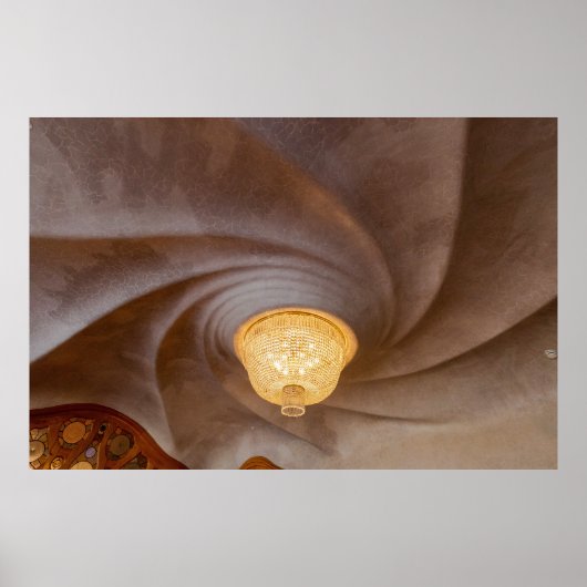 Binnen Casa Battlo in Barcelona Poster (Voorkant)