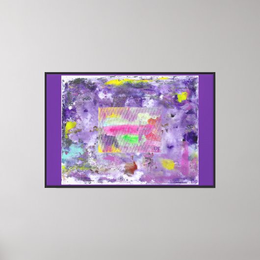 Binnen de Acrylverven Canvas Afdruk (Voorkant)