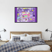 Binnen de Acrylverven Canvas Afdruk (Insitu (Slaapkamer))