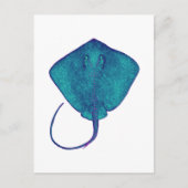 BINNEN DE BLAUW BRIEFKAART (Voorkant)