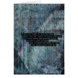 Binnen de Bossen ligt vrede