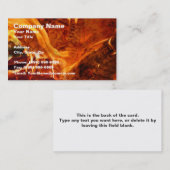 Binnen de brand visitekaartje (Voorkant / Achterkant)