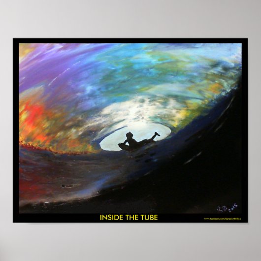 Binnen de buis poster (Voorkant)