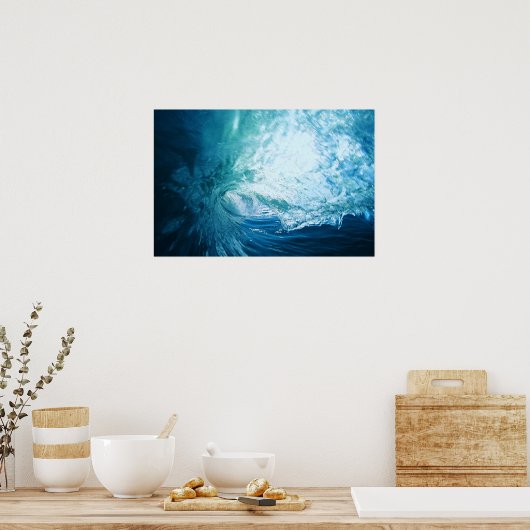 Binnen de buis poster (Keuken)