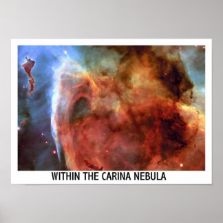 Binnen de Carina Nebula Poster