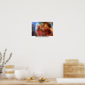 Binnen de Carina Nebula Poster (Keuken)