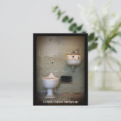 Binnen de cel in de gevangenis van The Rock, Alcat Briefkaart (Staand voorkant)