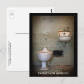 Binnen de cel in de gevangenis van The Rock, Alcat Briefkaart (Voorkant / Achterkant)