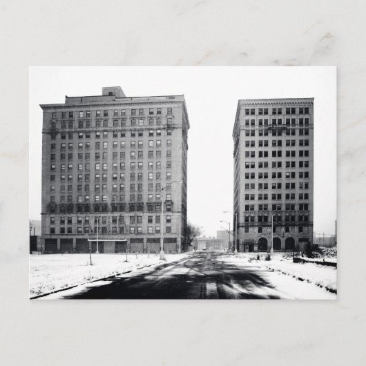 Binnen de corridor briefkaart (Voorkant)