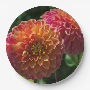 Binnen de Dahlia Garden 1 Papieren Bordje