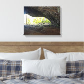 Binnen de grot foto gemaakt als een canvas afdruk (Insitu (Slaapkamer))