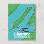Binnen de Hebriden van Schotland, Lismore. Briefkaart (Voorkant)