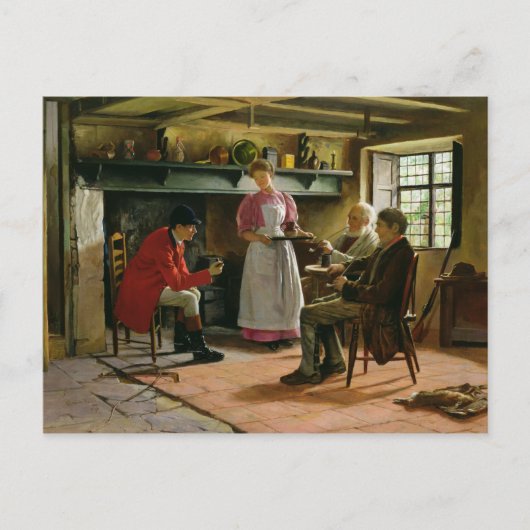 Binnen de Lygoarmen, Broadway, 1896 Briefkaart (Voorkant)