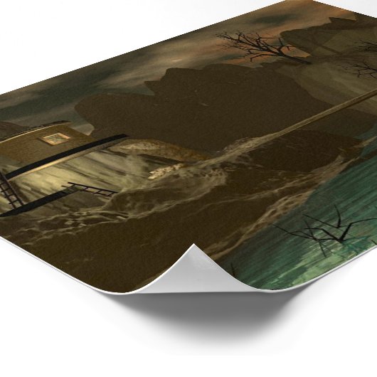 Binnen de Myst Poster (Hoek)