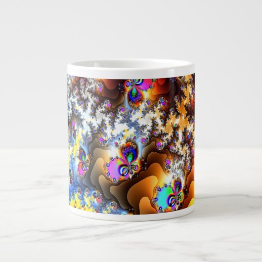 'Binnen de Singulariteit' Grote Koffiekop (Voorkant)