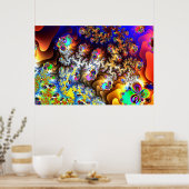 'Binnen de Singulariteit' Poster (Keuken)