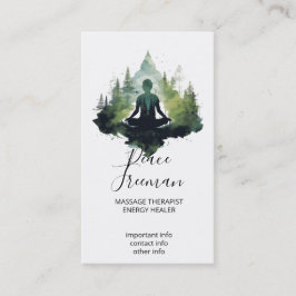 Binnen de stilte | Bosmeditatie Visitekaartje