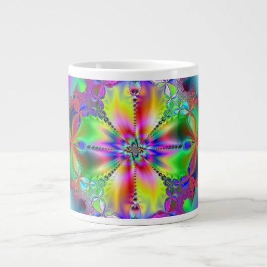 Binnen de ventilator grote koffiekop (Voorkant)