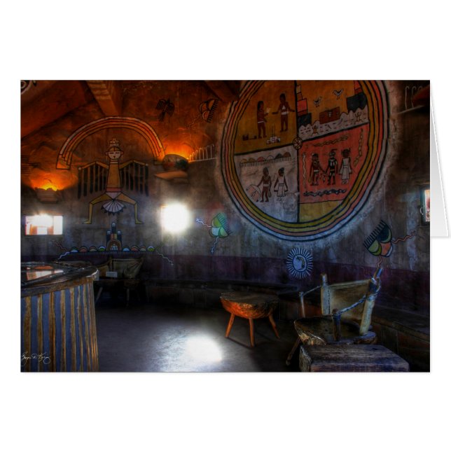 Binnen de Watchtower, Grand Canyon National Park (Voorkant Horizontaal)