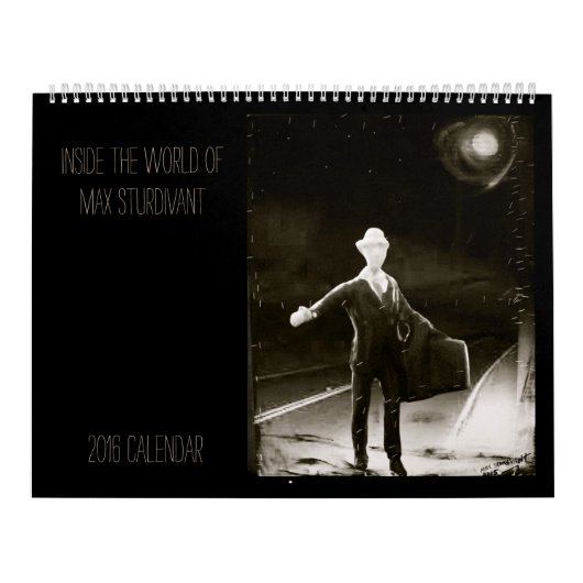 Binnen de wereld van Max Sturdivant 2016-agenda Kalender (Hoes)