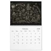 Binnen de wereld van Max Sturdivant 2016-agenda Kalender (Feb 2026)