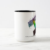 Binnen een aanvaardbare tolerantie voor foutfase I Tweekleurige Koffiemok (Center)