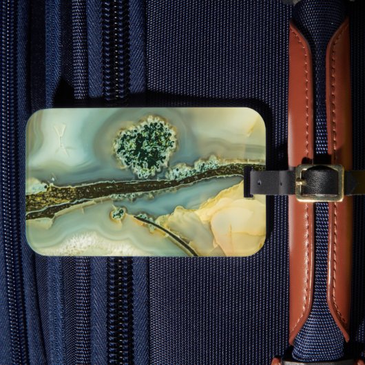 Binnen een halfedelsteen bagagelabel (Voorkant Insitu 4)