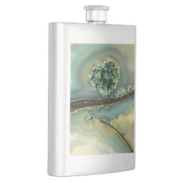 Binnen een halfedelsteen flacon