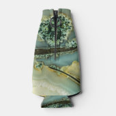 Binnen een halfedelsteen flesjeskoeler (Achterkant)