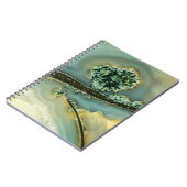 Binnen een halfedelsteen notitieboek (Linkerzijde)