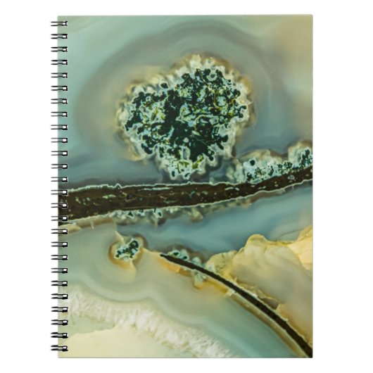 Binnen een halfedelsteen notitieboek (Voorkant)