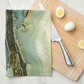 Binnen een halfedelsteen theedoek (Quarter Fold)