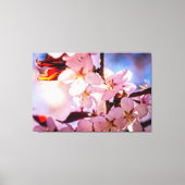 Binnen een Sakura-boom Canvas Afdruk (Voorkant)