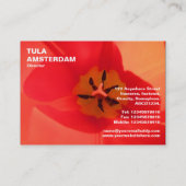 Binnen een Tulip Visitekaartje (Achterkant)