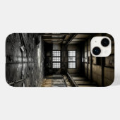 Binnen een verlaten station Case-Mate iPhone case (Achterkant (horizontaal))